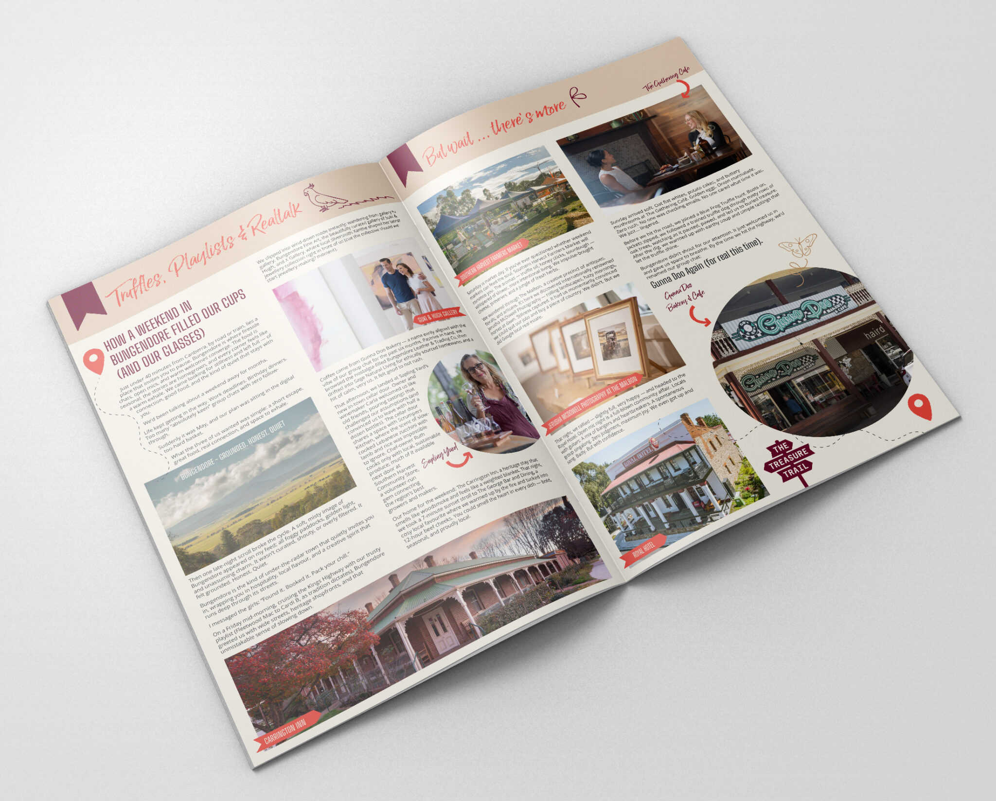 Editorial Mockup of Tiny Town Submission for Bungendore